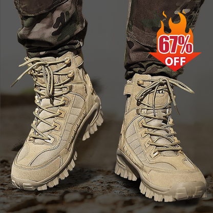 👢 מגפי קרב עמידים למים חיצוניים לגברים (שדרוג עמיד)