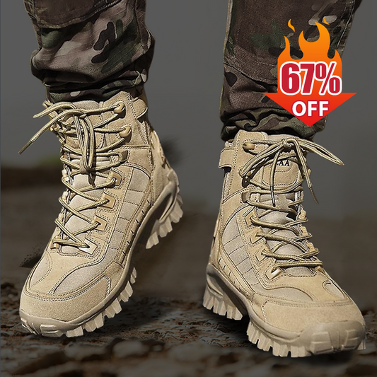 👢 מגפי קרב עמידים למים חיצוניים לגברים (שדרוג עמיד)
