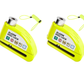 🔒 מנעול דיסק עם אזעקה לאופנוע – 110 dB, עמיד למים, הגנה מפני גניבה. קל לשימוש – כולל מפתח חלופי! ✨🏍️