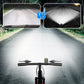 🚴‍♂️ פנס אופניים נטען אטום למים עם קליפס - בהיר ועמיד ✨