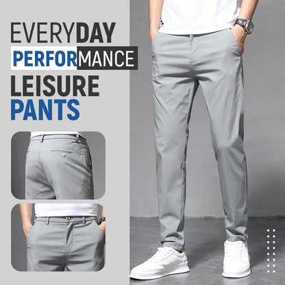 מכנסי פנאי לביצועים יומיומיים לגברים