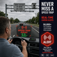 תצוגה עילית (HUD) – מד מהירות דיגיטלי לרכב עם GPS