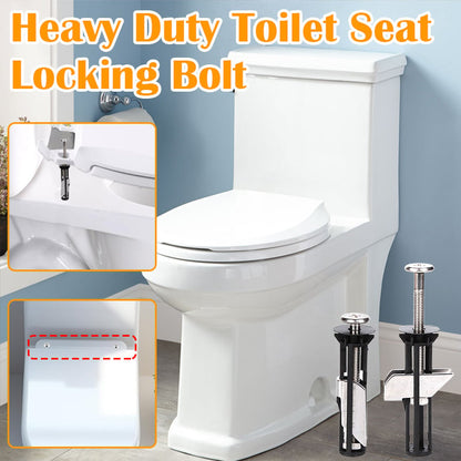 🚽 ערכת תיקון למושב אסלה – נירוסטה, אומי נעילה, התאמה אוניברסלית. מונע החלקה – התקנה קלה! ✨🔧