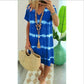 👗 50% הנחה עכשיו! 🌈 שמלת טי-שירט עם שרוולים קצרים בפסים בסגנון טיי-דיי – רכה וזורמת – מושלמת לקיץ, לחוף הים או לימים נינוחים – נוחה ומסוגננת 🌊✨