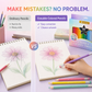 🖍️ 50 צבעוניים עם מחק – אחיזה משולשת, ניתנים למחיקה, עם מחק! 🎨✨