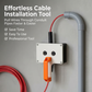 🔌  Efficient Cable Pulling Tool – The Ultimate Solution for Easy Wiring – Heavy-Duty & Durable, Labor-Saving, Smooth Operation, Perfect for Electricians & Home Wiring 🛠️