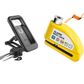 🔒 מנעול דיסק עם אזעקה לאופנוע – 110 dB, עמיד למים, הגנה מפני גניבה. קל לשימוש – כולל מפתח חלופי! ✨🏍️
