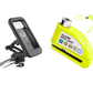 🔒 מנעול דיסק עם אזעקה לאופנוע – 110 dB, עמיד למים, הגנה מפני גניבה. קל לשימוש – כולל מפתח חלופי! ✨🏍️