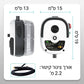 מנקה קיטור בלחץ כף יד 2500W בטמפרטורה גבוהה