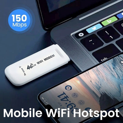 נקודת גישה אלחוטית ניידת USB 4G LTE במהירות 150 מגה-ביט לשנייה