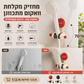 🧼 מחזיק מקלחת ניתן לכביסה – יניקה חזקה, לשימוש חוזר, מתאים לכל המשטחים! 💪🛁