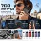 📱 כיסוי ארנק עם תא כרטיסים – 5 כרטיסים, TPU+PC, ספיגת זעזועים. מגן על הטלפון ועל הכרטיסים! ✨💳