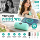 🔌 סוללה אלחוטית קומפקטית – 5000mAh, טעינה מהירה, צג דיגיטלי. מושלמת לכיס ולתיק! 💪📱