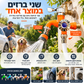 🚿 ברז מאריך עם שליטה כפולה – עמיד בחום, אנטי־קיפאון, חסין פיצוץ. מושלם למטבח ולאמבטיה! ✨🔧
