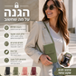 👛 תיק טלפון חסין RFID – 4 תאי כרטיסים, 3 תאים, חלון מגע שקוף. עור PU קל, רצועה מתכווננת – מושלם ליומיום ולנסיעות! 🛡️✨