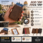 👛 ארנק RFID עם מחזיק AirTag – מנגנון קפיצי לכרטיסים, סגירה מגנטית. דק ומוגן מפני גניבה! 🔐✨