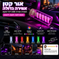 🚗 תאורת LED לרכב ב‑USB – 7 צבעים, שליטה במגע, חיבור מיידי. אווירה נעימה ברכב תוך שניות! ✨🌈