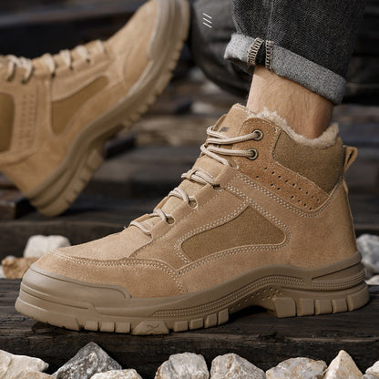 נעלי בטיחות גבוהות ומעוביות לגברים ולנשים