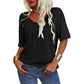 ⏳Time-Limited Special⏰Women's Solid Color V-Neck T-shirt