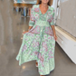 🌸 טרנדים לאביב-קיץ 2026 | שמלת מקסי פרחונית אלגנטית | גזרה זורמת ונשית 💃【-50%】