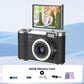 📸 מצלמה דיגיטלית 4K עם מסך מתהפך 2.4" – זום 8x, פוקוס אוטומטי, פלאש מובנה. מושלמת לוולוגים ולסלפי! ✨🎥