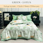 סט 4 חלקים של שמיכת פוך נושמת ומקררת