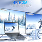 מעמד למחשב נייד עם תחנת עגינה USB-C ויציאת HDMI 4K