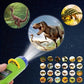 🦖צעצוע הקרנה חינוכי עם שקופיות נושאיות🔦