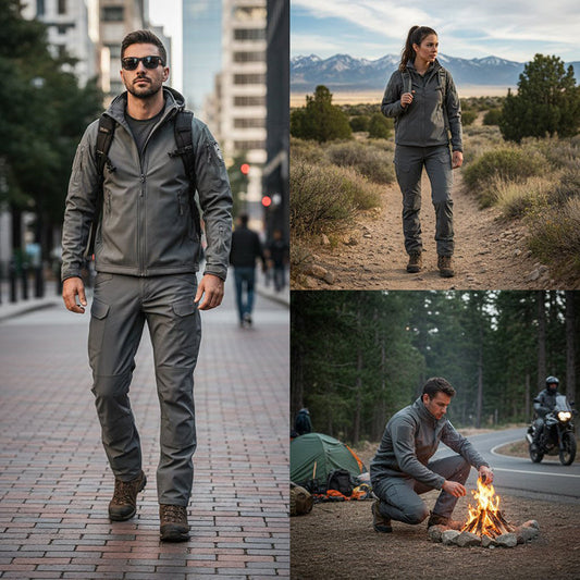 Men's Tactical Soft Shell Jacket & Pants Set