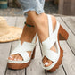 👡 מבצע לזמן מוגבל: 50% הנחה! ✨ סנדלי פלטפורמה לנשים עם רצועות מצטלבות – עקב עבה, מתכווננים, עם סוליה נגד החלקה