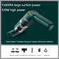 🔋 שואב אבק אלחוטי עוצמתי לרכב – 10000Pa ספיגה חזקה ✨ | פילטר HEPA נשלף 🚗