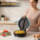🍳 גריל חשמלי דו‑צדדי – בישול אחיד ללא הפיכה, ציפוי נון‑סטיק PTFE. הכינו חביתות, פנקייקים וביצים תוך דקות – מהיר וקל! ⏰💪