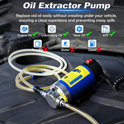 ⛽ 50% הנחה עכשיו! 🔧 משאבת העברת שמן ניידת – מנוע מנחושת טהורה, מבנה עמיד ועיצוב קומפקטי – לשמן מנוע ונוזלים 🚗
