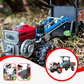🚜 טרקטור צעצוע עם קול ואור – מסגרת מסגסוגת אבץ עמידה, גלגלי אינרציה מתגלגלים רחוק. כפתורים ומתגים לידיים קטנות – ללא סוללה! 🔋✨