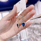 💎 עגילי ספיר כחולים אלגנטיים – היפואלרגניים, אנטי‑חמצון, עיצוב נצחי. מושלמים ליומיום ולמסיבות! 💪💖