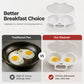 ⏳🔥מבצע לזמן מוגבל: 50% הנחה! ⏰מכשיר לבישול ביצים במיקרוגל עם מכסה וידית