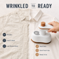 👕 מגהץ נסיעות מיני – יבש וקיטור, ידית מתקפלת, חימום 3 דקות. קומפקטי וקל – מושלם לנסיעות ולחללים קטנים! ✈️💨