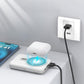 🔋 מטען נייד מגנטי 15W – 5000/10000mAh, מעמד מתכוונן. טוען טלפון, שעוע ואוזניות! 📱✨