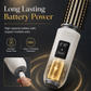 💇‍♀️ מסרק שיער אלחוטי – 3 טמפרטורות, סוללה 2600mAh, מגן על הקרקפת. יישור וסלסול בכל מקום! ✨🔋