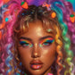 🎨 עט צבע שיער זמני – קצה מסרק, פסים מהירים, קומפקטי. מושלם למסיבות, קוספליי ותמונות! ✨🌈